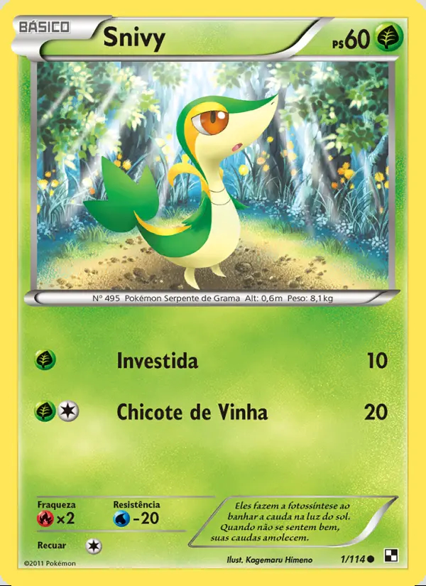 Image of the card Snivy