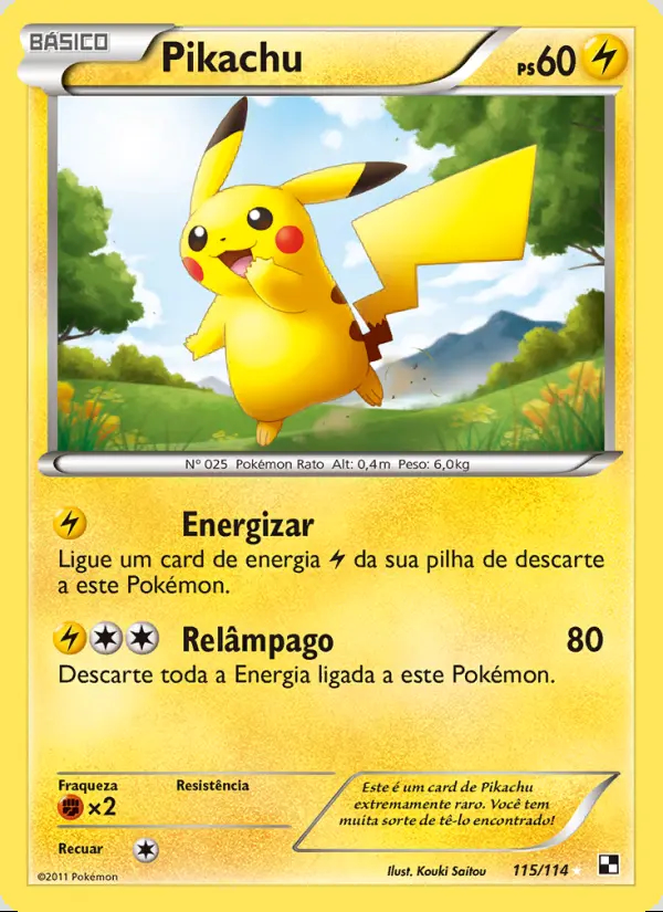 Image of the card Pikachu