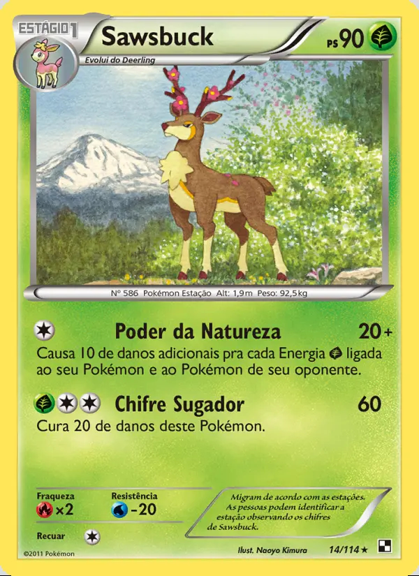 Image of the card Sawsbuck
