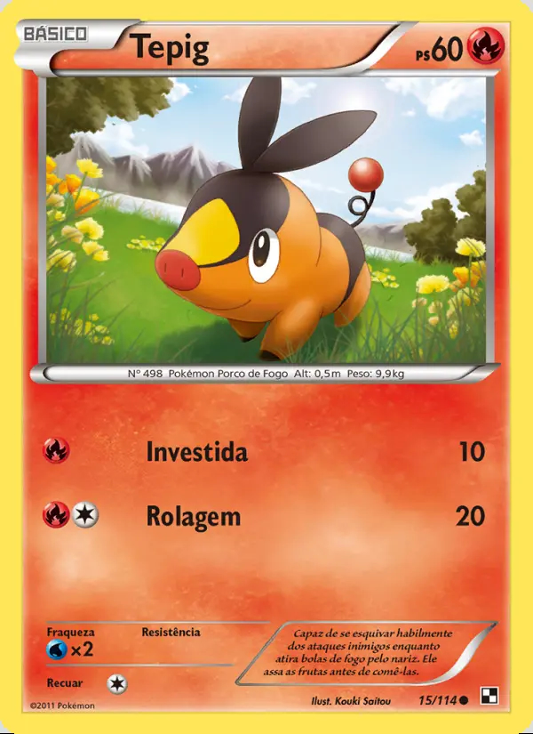 Image of the card Tepig