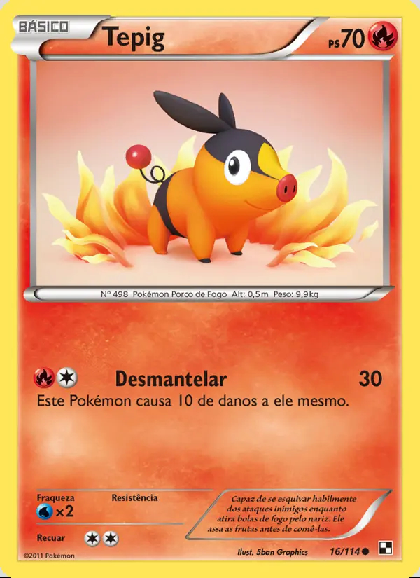 Image of the card Tepig
