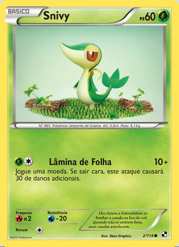 Image of the card Snivy