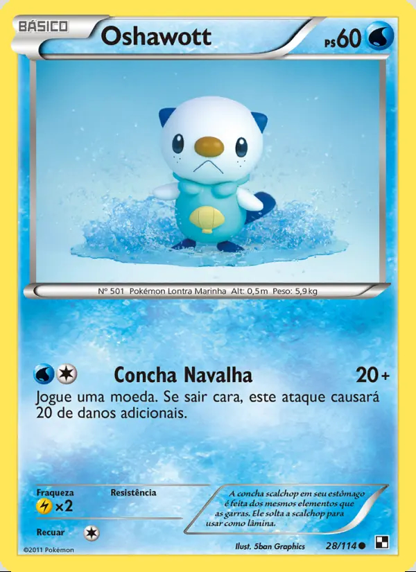 Image of the card Oshawott