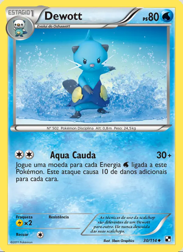 Image of the card Dewott