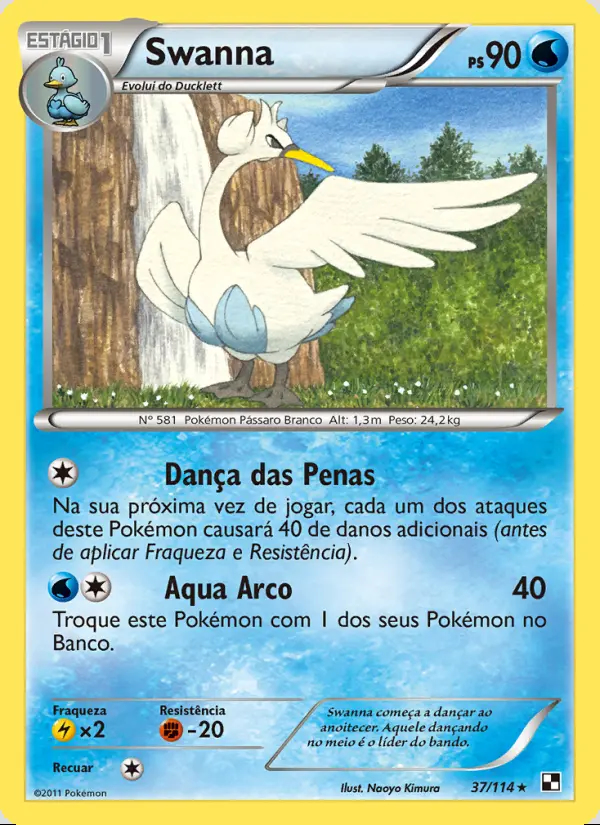 Image of the card Swanna