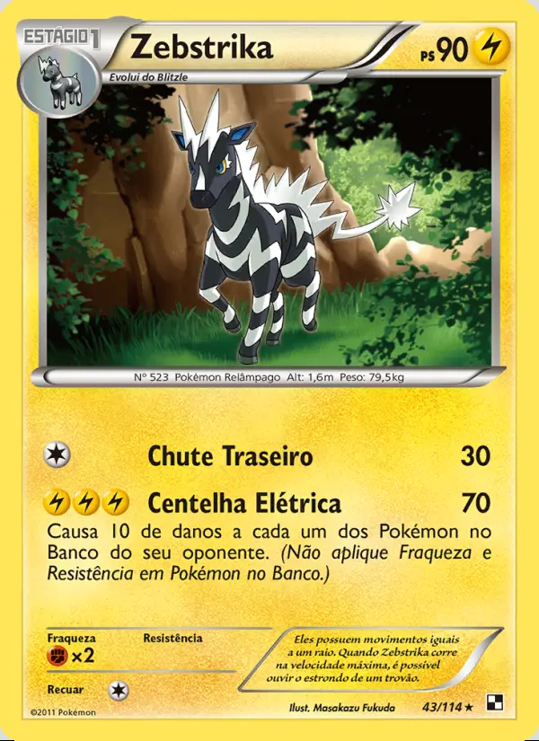 Image of the card Zebstrika