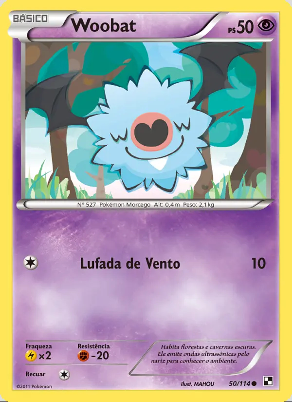 Image of the card Woobat