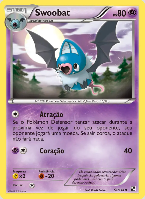 Image of the card Swoobat