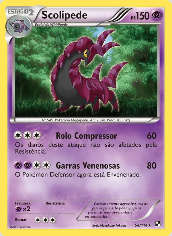 Image of the card Scolipede