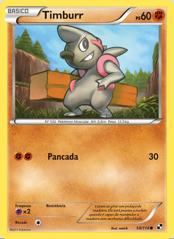 Image of the card Timburr