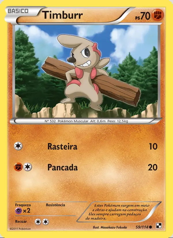 Image of the card Timburr