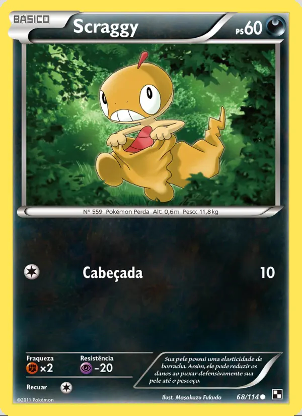 Image of the card Scraggy