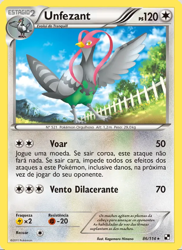 Image of the card Unfezant