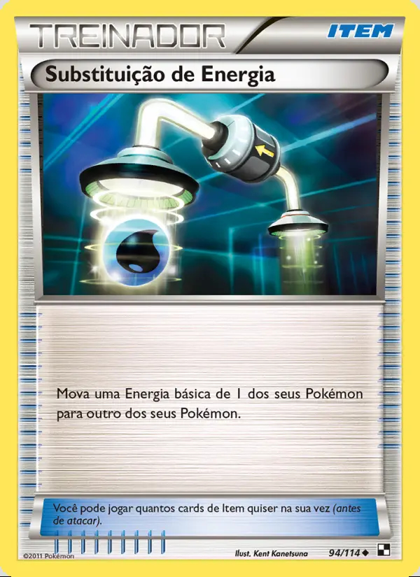 Image of the card Substituição de Energia