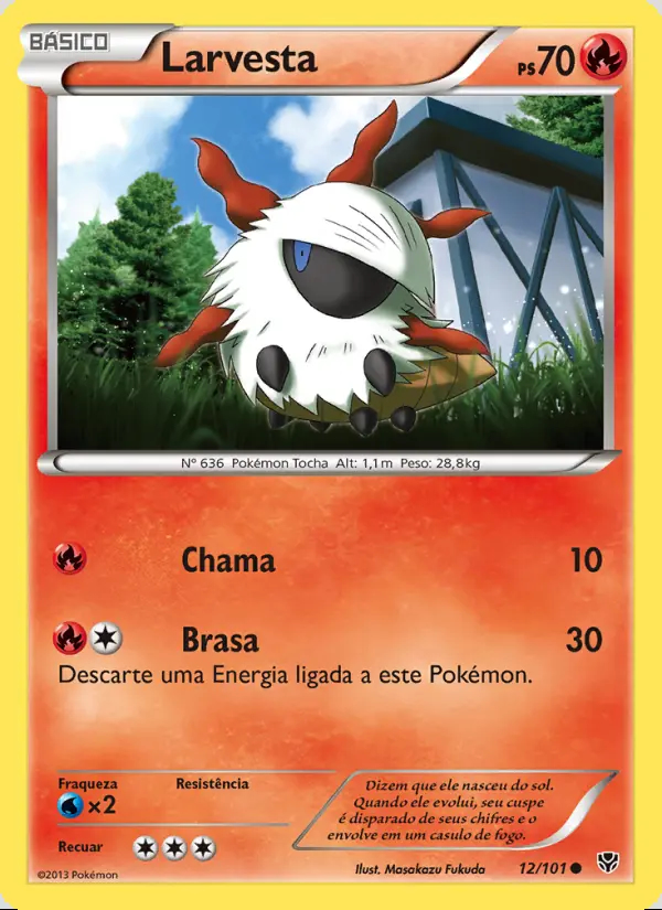 Image of the card Larvesta
