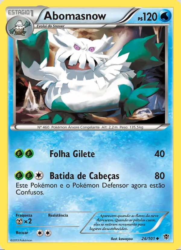 Image of the card Abomasnow