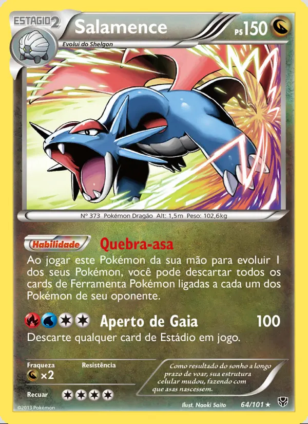 Image of the card Salamence