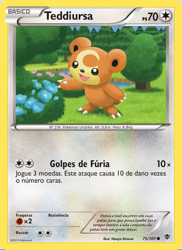 Image of the card Teddiursa