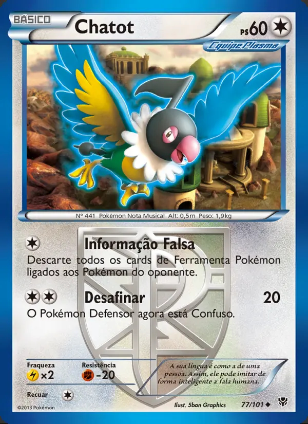 Image of the card Chatot