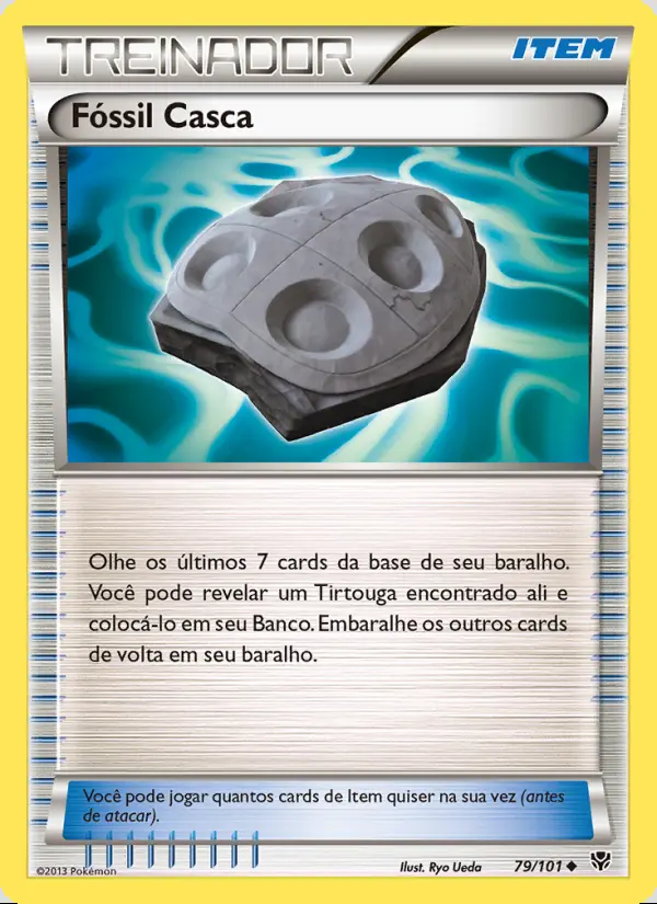 Image of the card Fóssil Casca