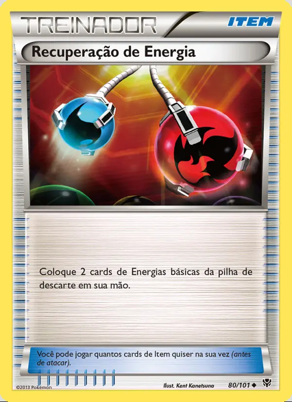 Image of the card Recuperação de Energia