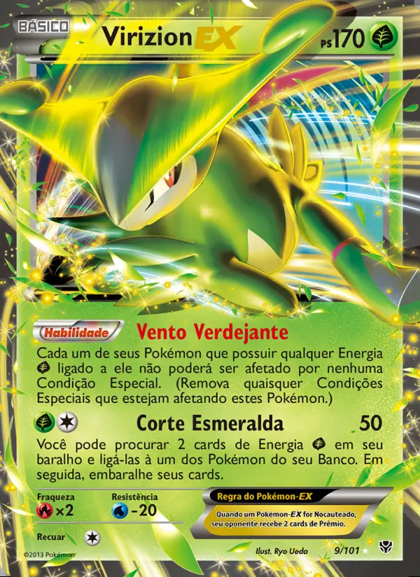 Image of the card Virizion-EX