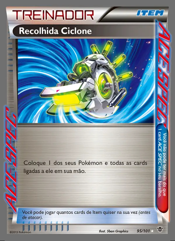 Image of the card Recolhida Ciclone
