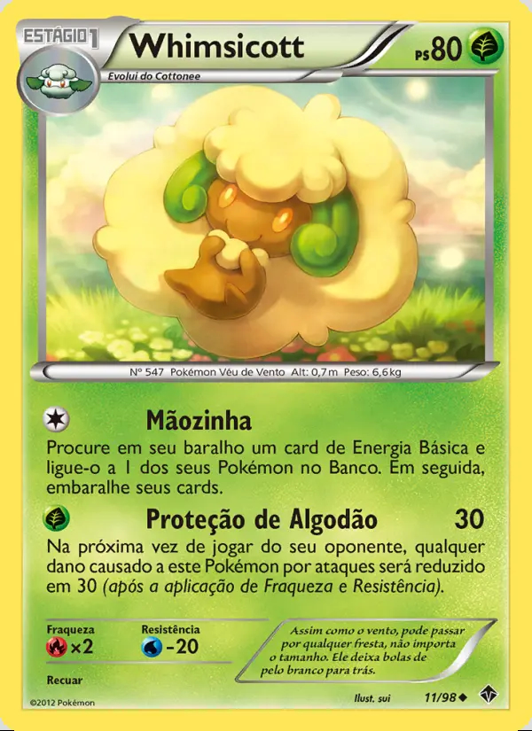 Image of the card Whimsicott
