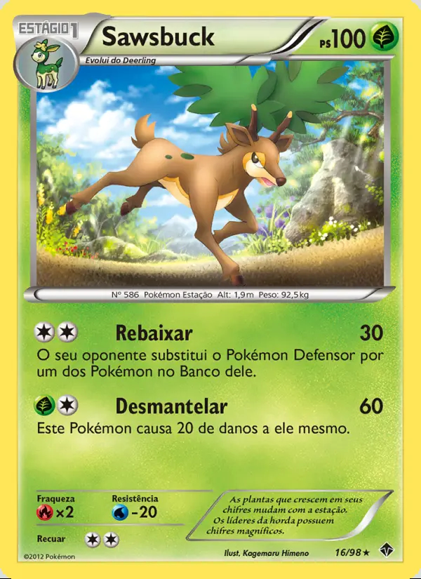 Image of the card Sawsbuck