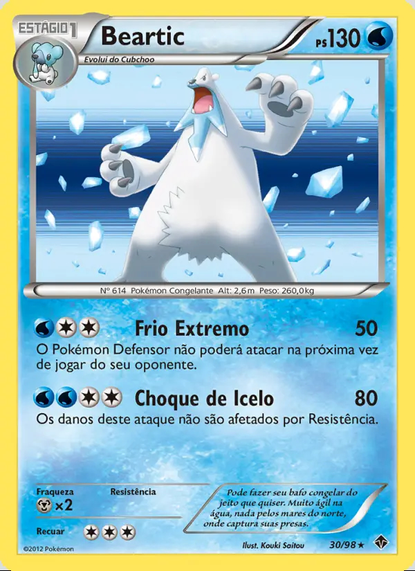 Image of the card Beartic