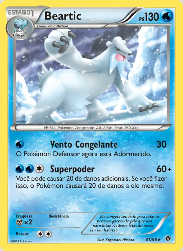 Image of the card Beartic