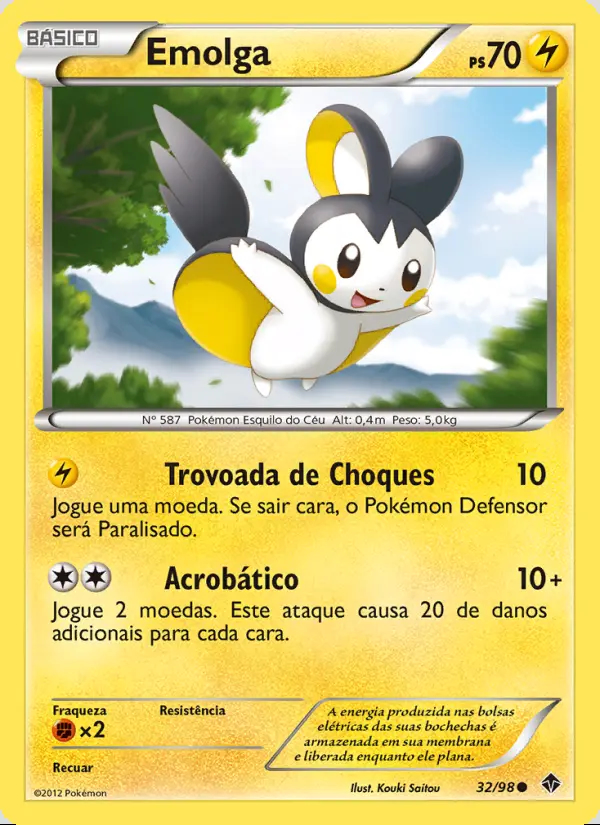 Image of the card Emolga