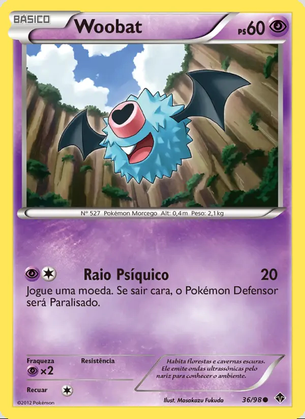 Image of the card Woobat