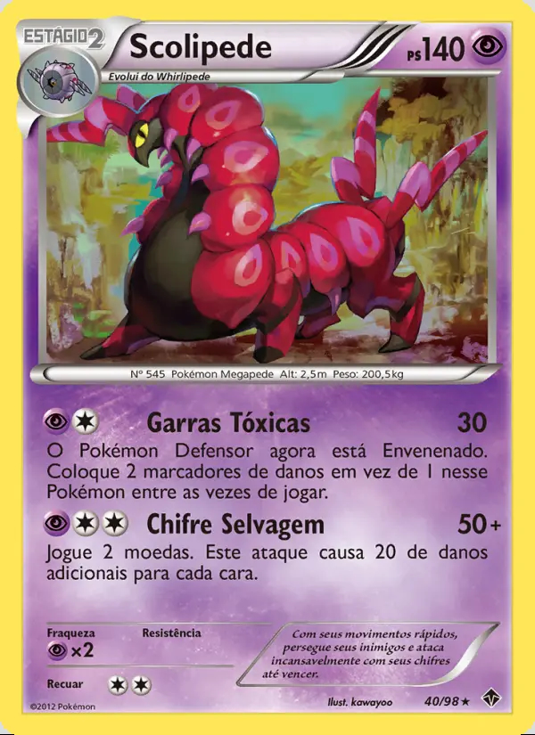 Image of the card Scolipede