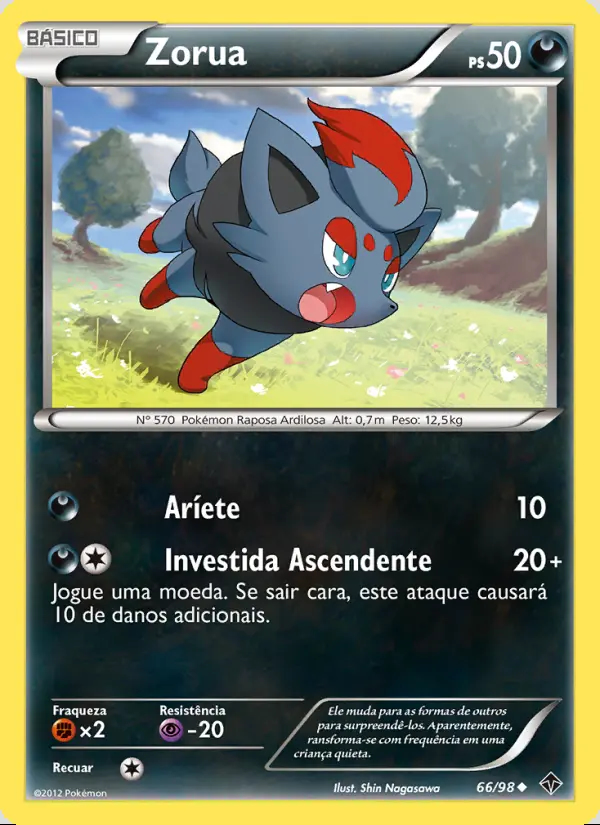 Image of the card Zorua