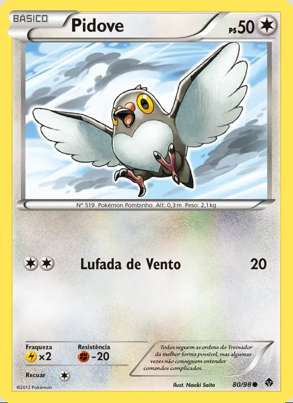 Image of the card Pidove