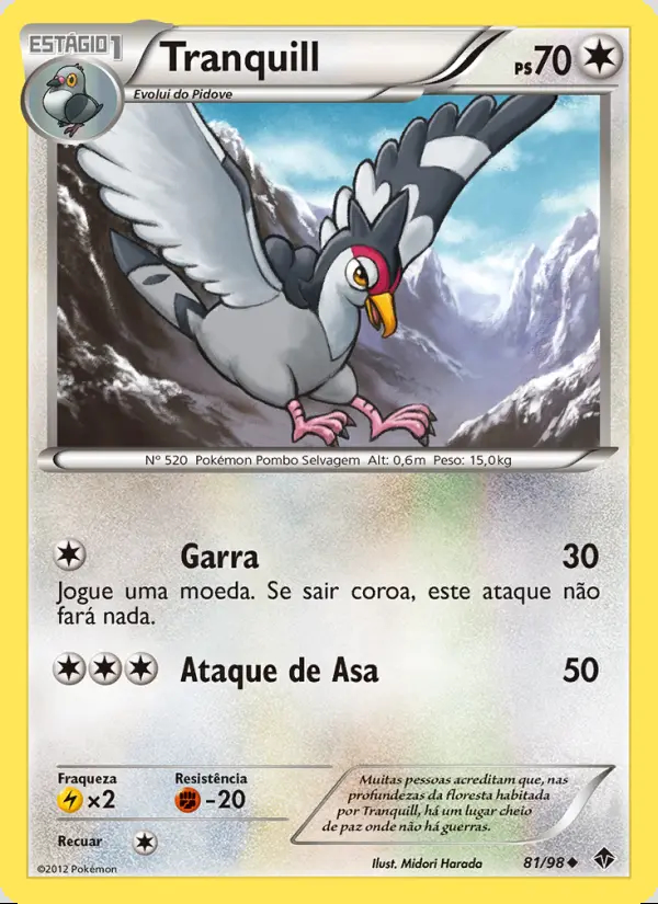 Image of the card Tranquill
