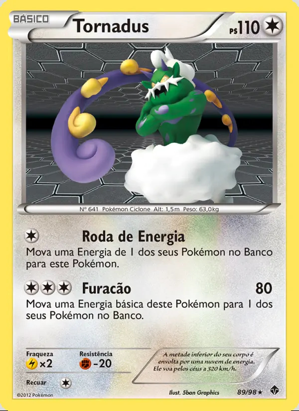 Image of the card Tornadus