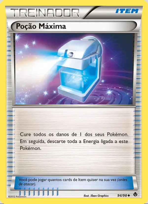 Image of the card Poção Máxima