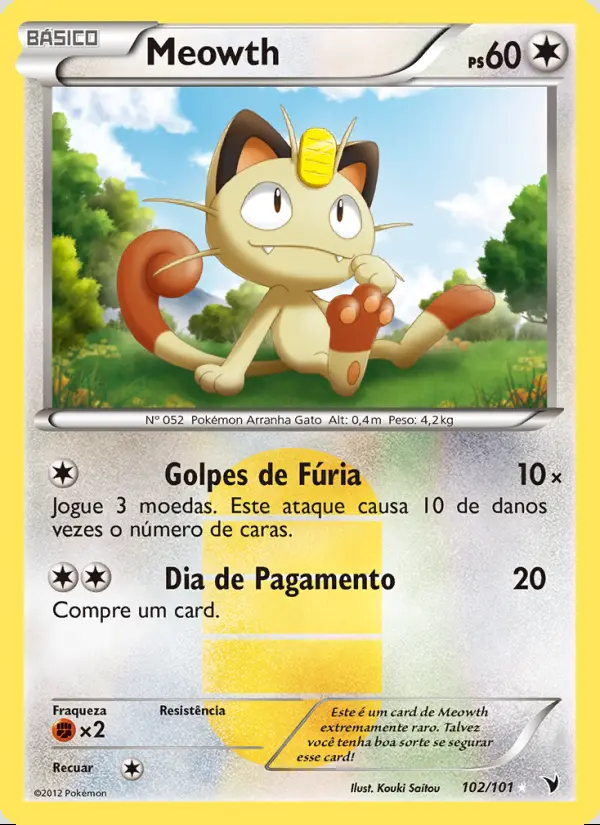Image of the card Meowth