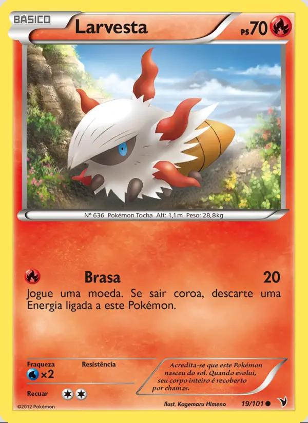 Image of the card Larvesta