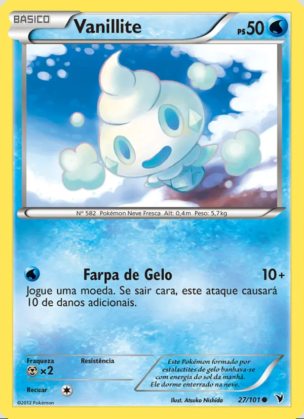 Image of the card Vanillite