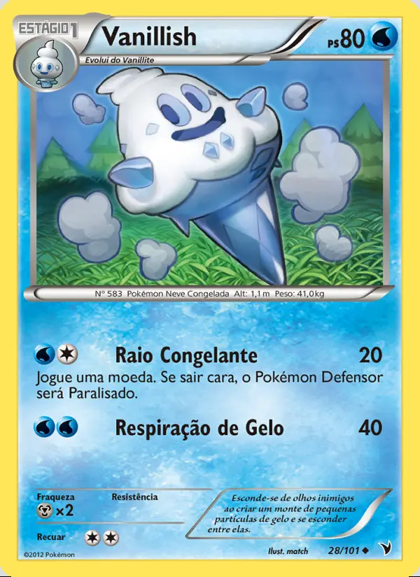 Image of the card Vanillish