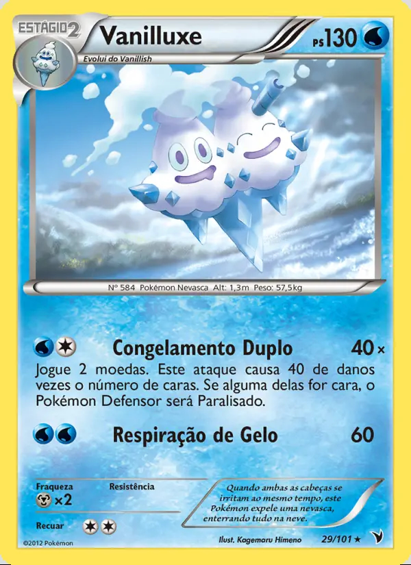 Image of the card Vanilluxe