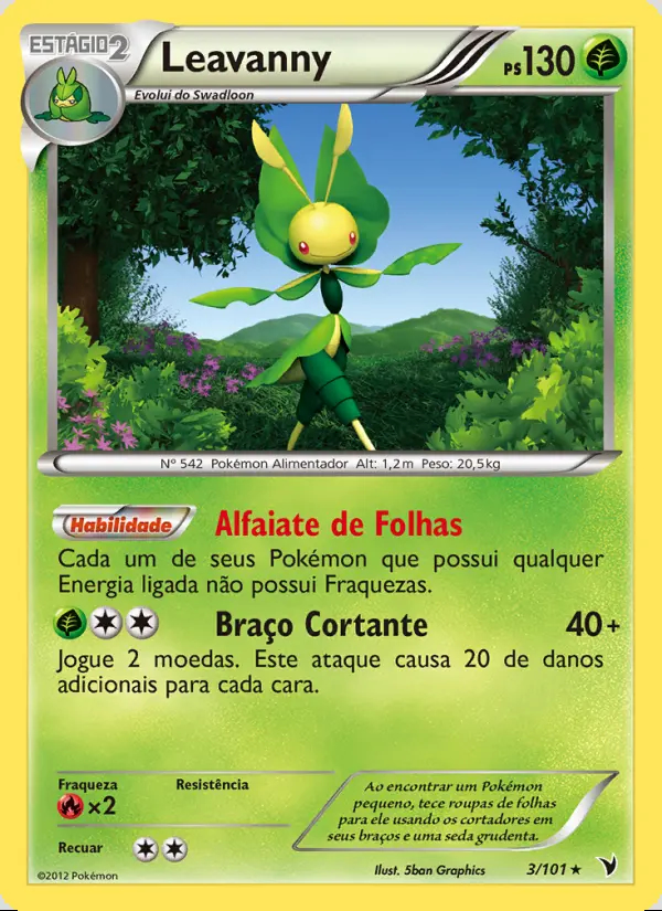 Image of the card Leavanny