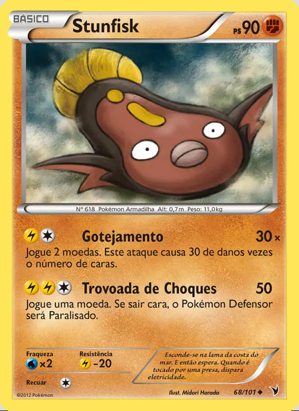 Image of the card Stunfisk