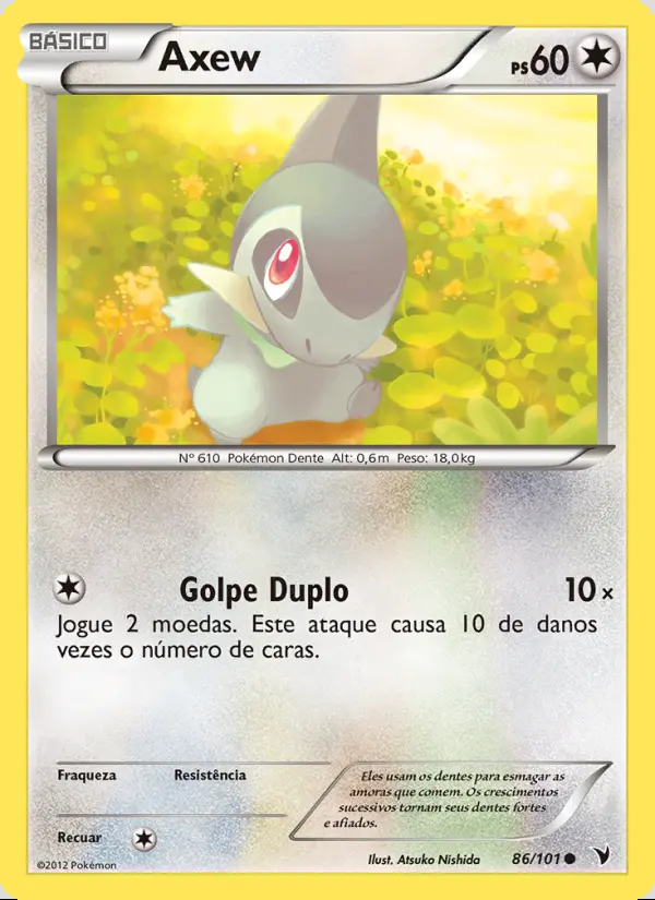 Image of the card Axew
