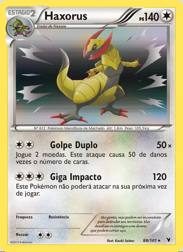 Image of the card Haxorus
