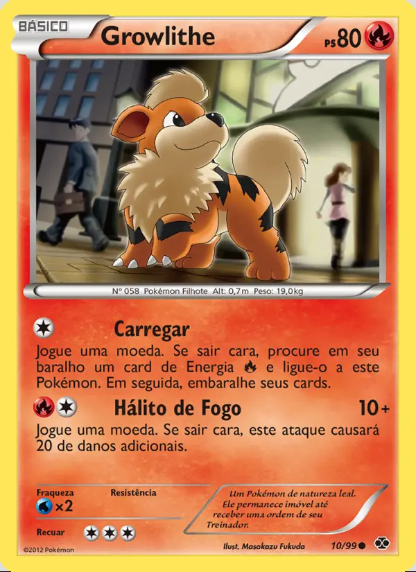 Image of the card Growlithe