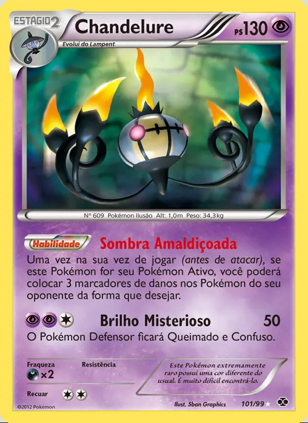 Image of the card Chandelure
